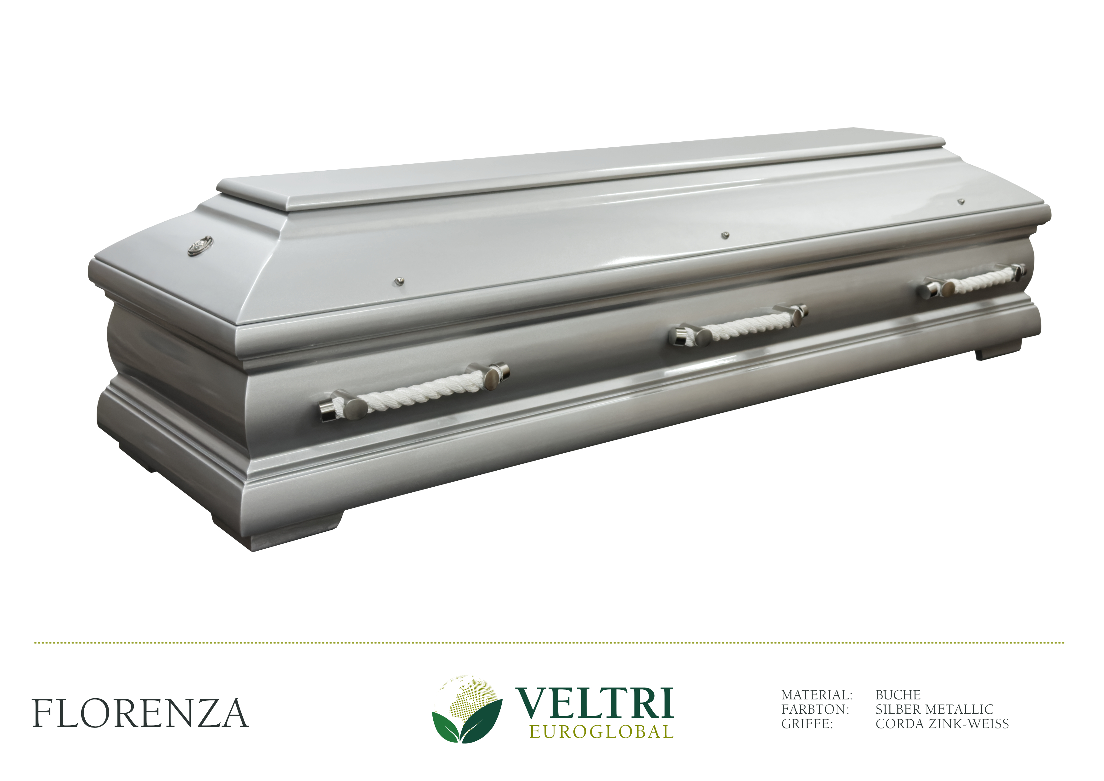 Florenza Buche Silber Metallic 