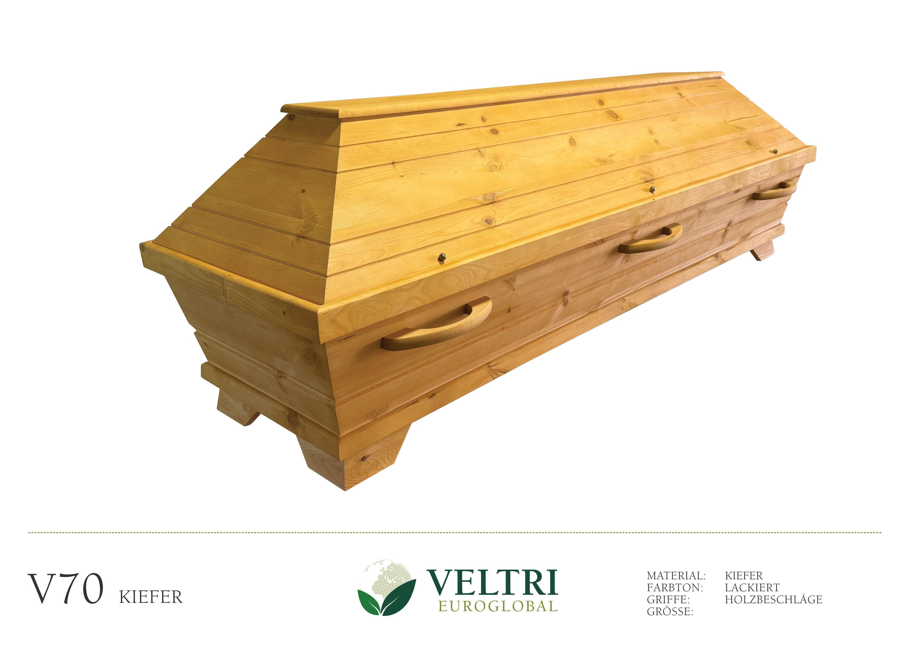 V 70 Kiefer mit 6 Holzbeschäge