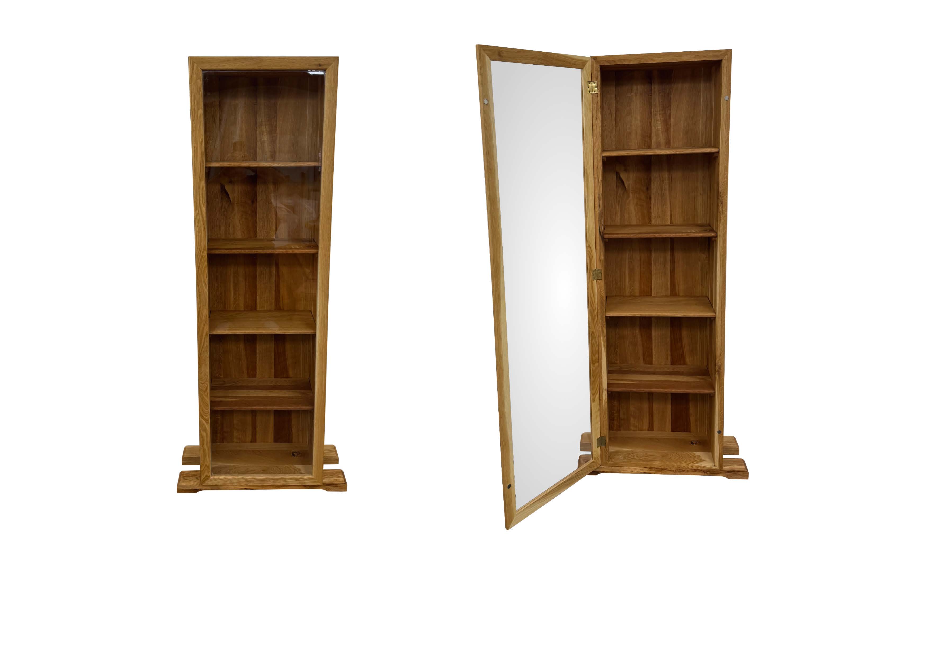 Sargschrank mit Plexiglas Tür