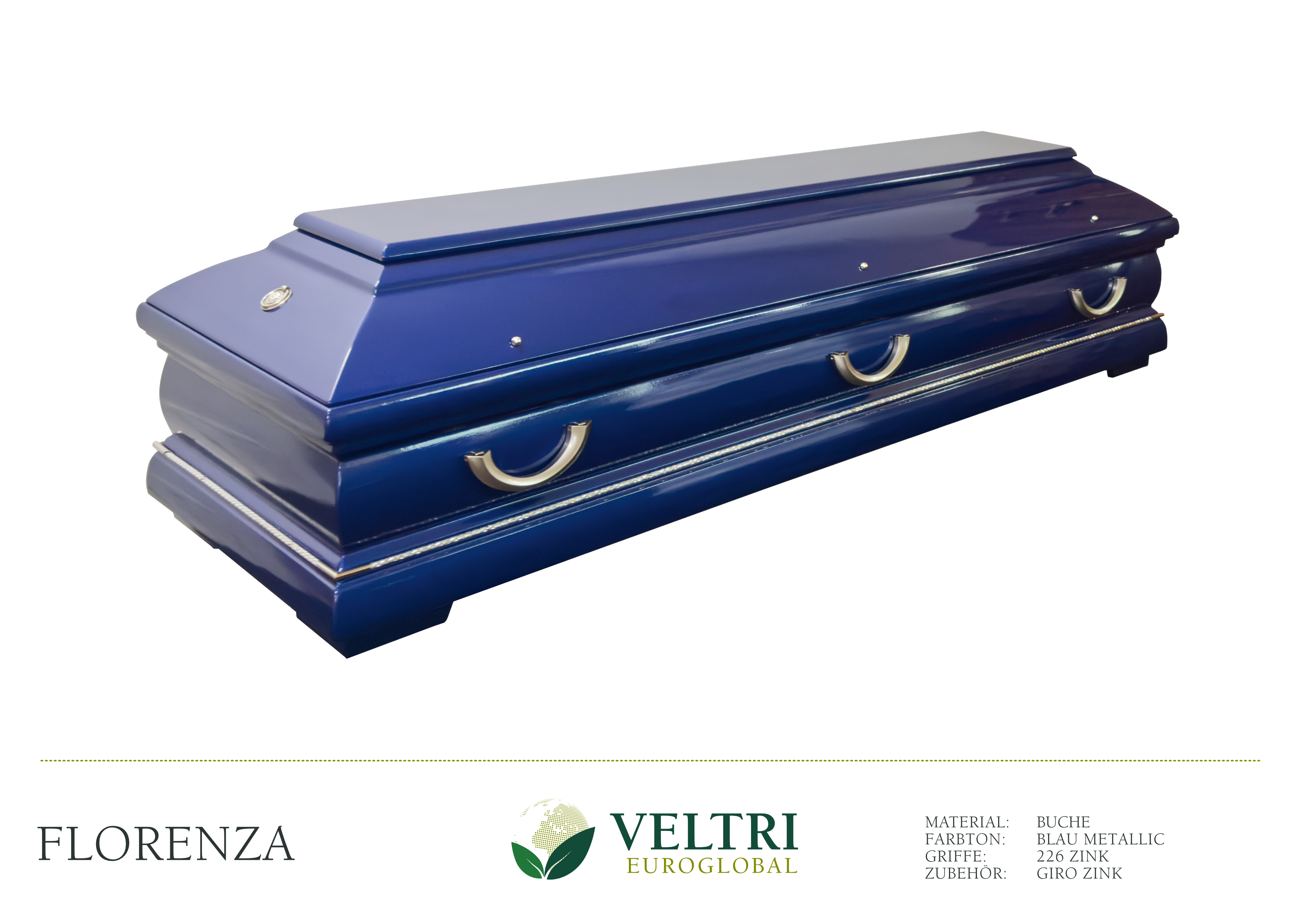 Florenza Buche Blau Metallic